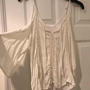 Cold shoulder blouse
